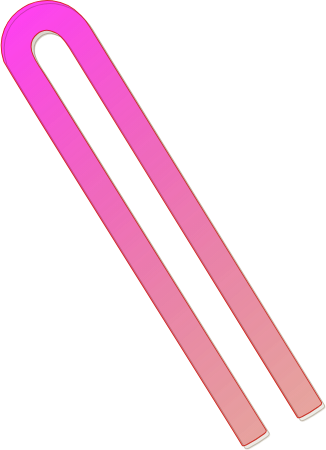 Plexiglasform pinke Form